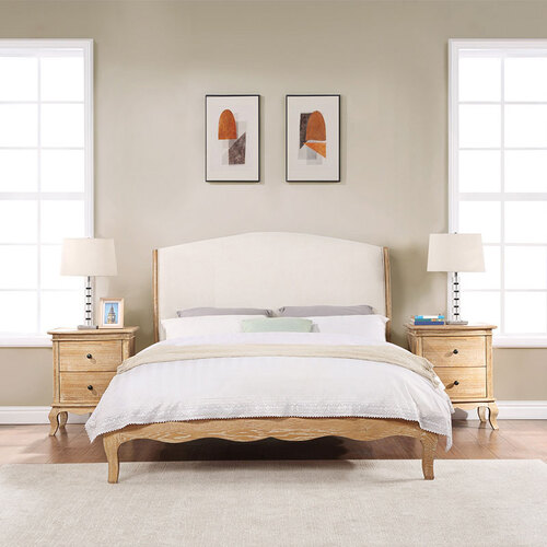 Milles Solid Oak Timber Bed Frame