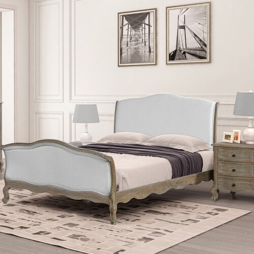Annecy Oak Timber Bed Frame