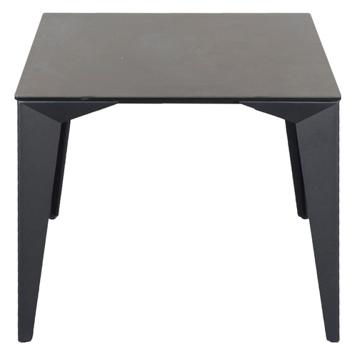 Clara Ceramic Glass & Metal Side Table