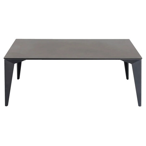 Clara Ceramic Glass & Metal Coffee Table