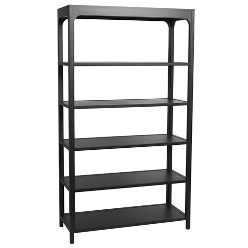 Arco Wooden Shelving Unit, Black