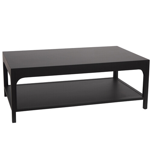 Arco Wooden Coffee Table, Black