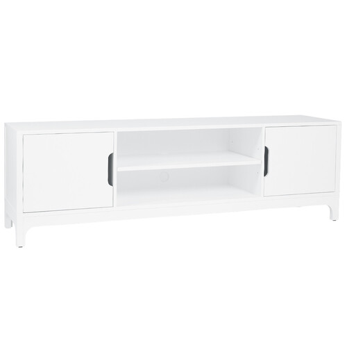 Arco Wooden 2 Door TV Unit, White