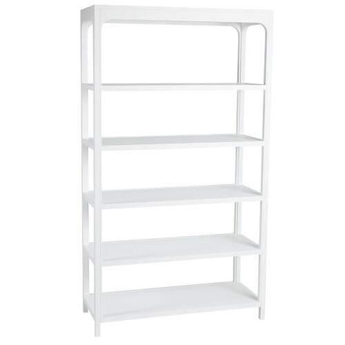 Arco Wooden Shelving Unit, White