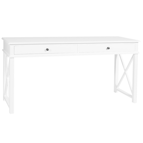 Manto Timber Desk, White