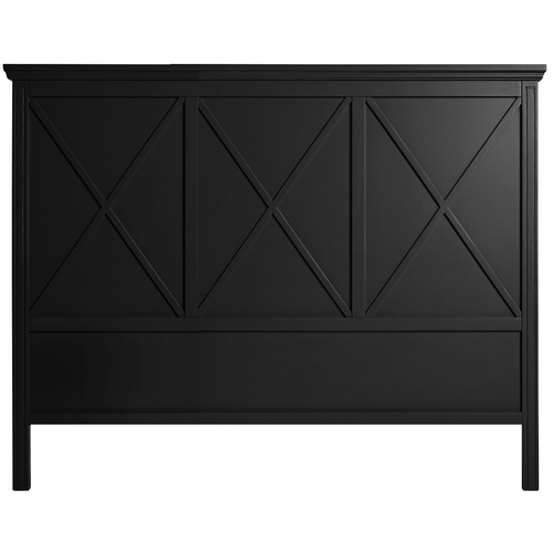 Manto Timber Bed Headboard, Black