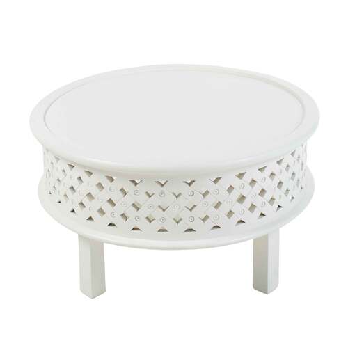 Hampton Wood Coffee Table White