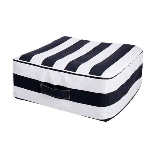 Deck Stripe Inflatable Outdoor Ottoman