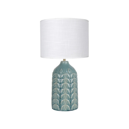 Bloom Ceramic Table Lamp Blue