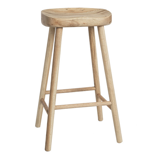 Aria Oak Timber Counter / Bar Stool