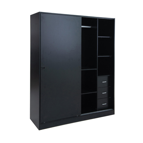 Redfern Sliding Doors Wardrobe Black