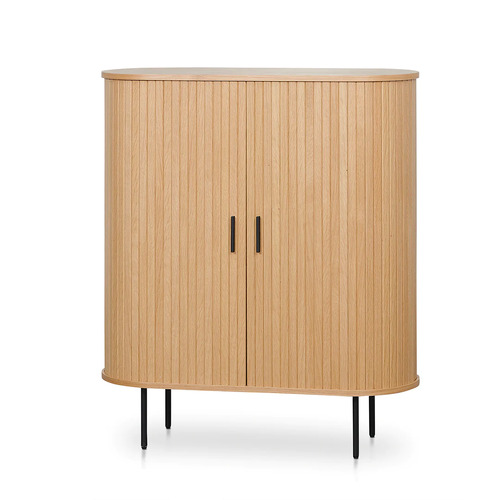 Danica 1.18 (H) Wooden Storage Cabinet - Natural
