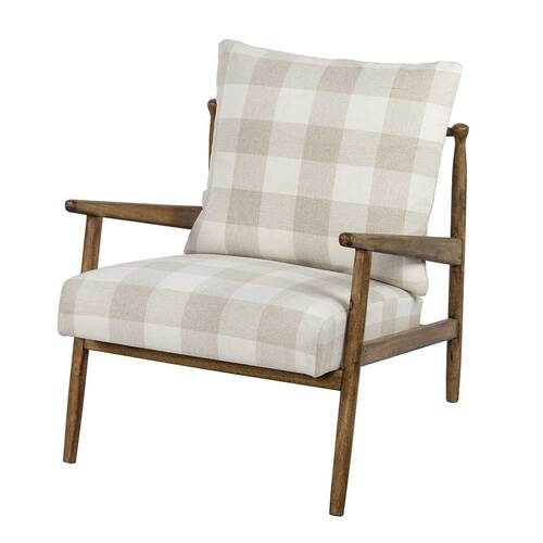 Grange Rubberwood Accent Chair