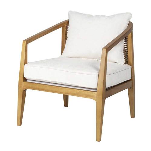 Bayamo Armchair White/Natural