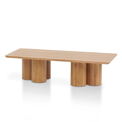 Oslo Wooden 1.4m Coffee Table, Natural