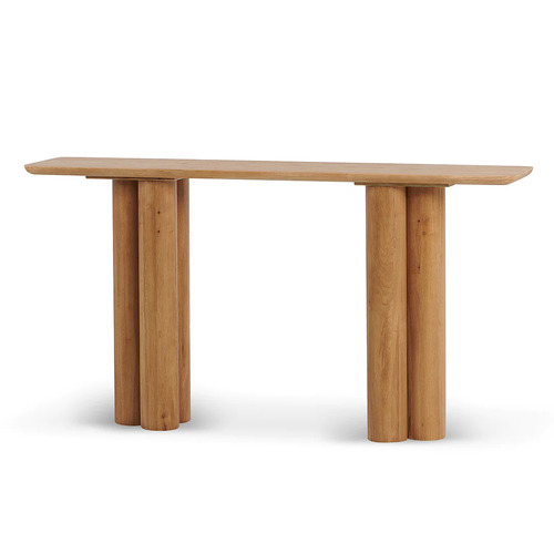 Oslo Wooden 1.6m Console Table, Natural