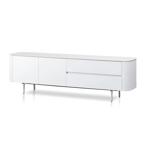 Floyd 1.8m Entertainment TV Unit - White