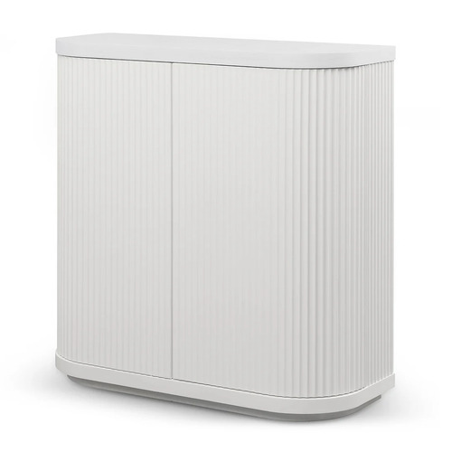 Cosmos 100cm Wooden Storage Cabinet - White