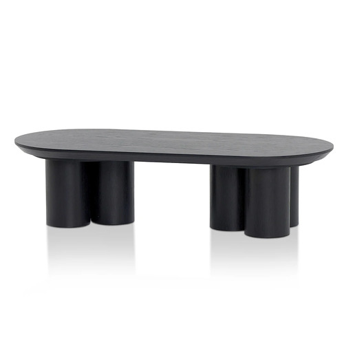 Rimowar 1.3m Coffee Table - Full Black