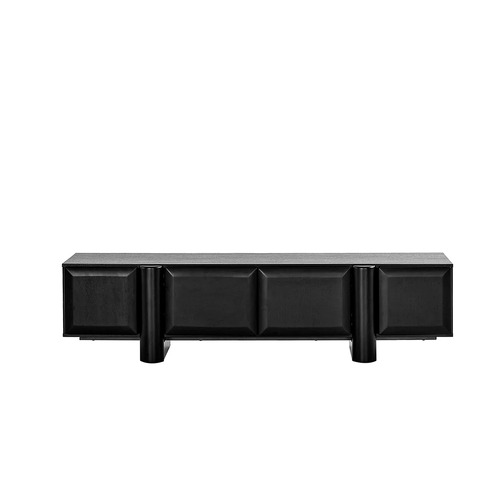 Artie 1.6m TV Entertainment Unit - Full Black