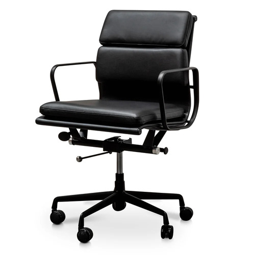 Alvin Low Back Office Chair - Full Black