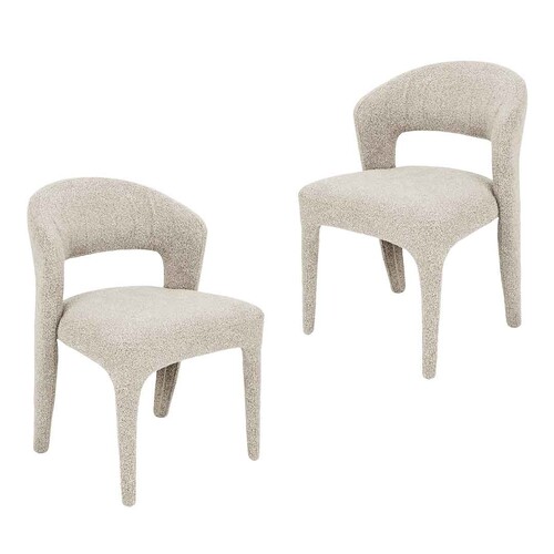Onasis Set of 2 Dining Chair, Wheat