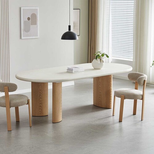 Echo Dining Table – Pebble