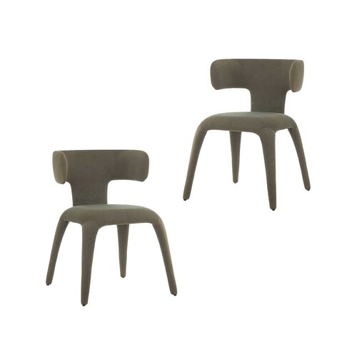 Tate Set of 2 Dining Chair, Leaf