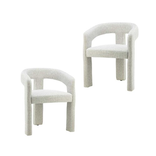 Preston Set of 2 Dining Chair, Natural
