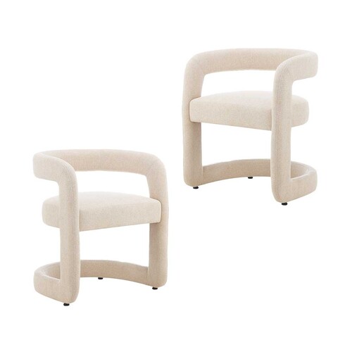Torrance Set of 2 Dining Chair, Sand