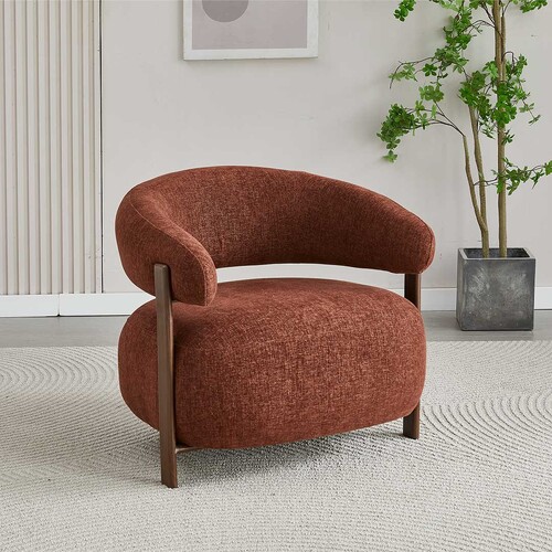 Haven Occasional Chair, Rust