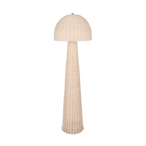 Collaroy Rattan Floor Lamp, Natural