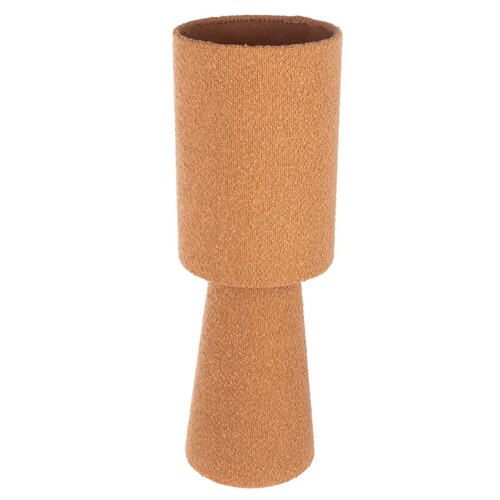 Rowen Boucle Table Lamp, Rust