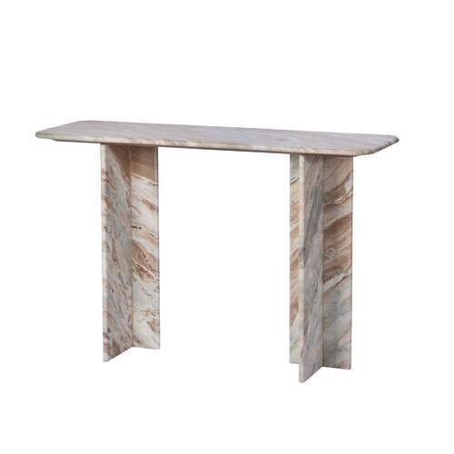 Nalu Console Pink & Brown & White