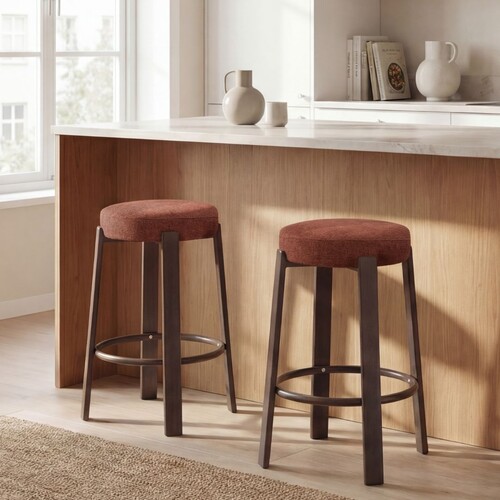 Soren Counter Stool Rust Set of 2