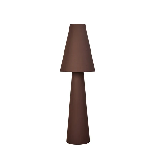Carrington Linen Floor Lamp Brown