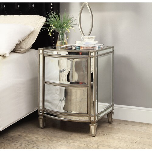 Rochelle Mirror Bedside Table