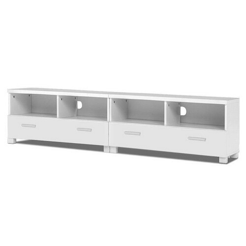 Berwin TV Stand Entertainment Unit with Drawers - White