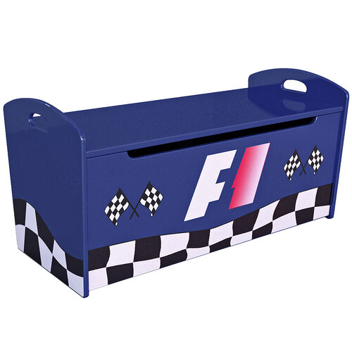 Racer Toy box Blue