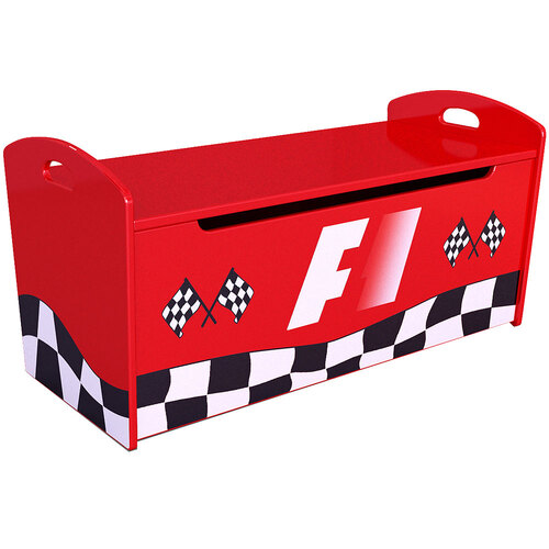 Racer Toy box Red
