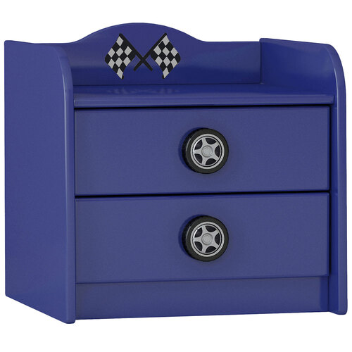 Racer Side Table Blue