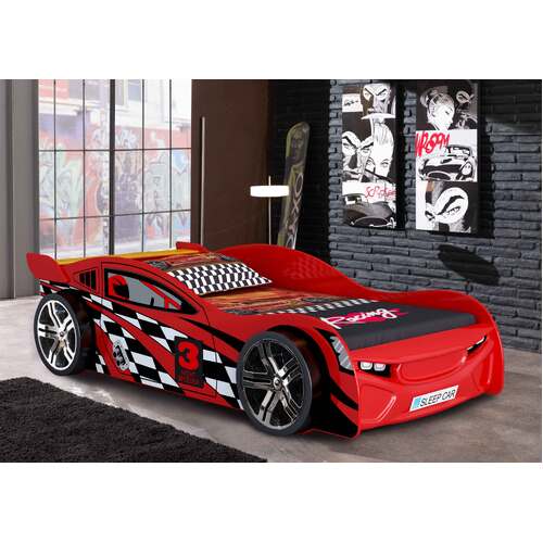 Night Speeder Car Bed Single