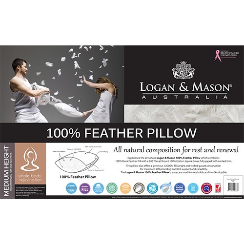 100% Feather Pillow