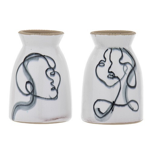 Figurative Vessel Set of 2